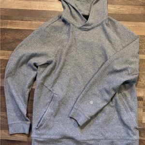 lululemon athletica Textured Gray Hoodie